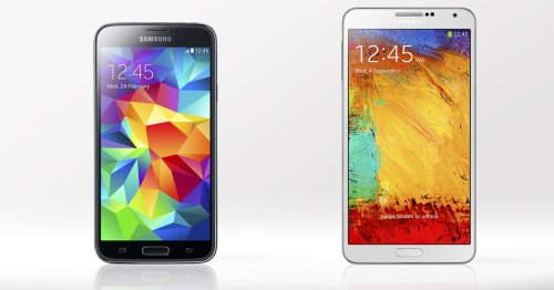 Samsung Galaxy S5 vs. Galaxy Note 3