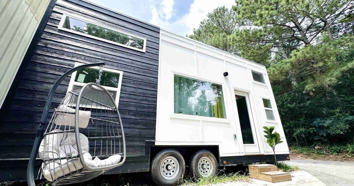 No-frills Avalon tiny house has space for a small family