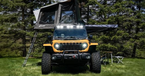 Jeep pop-up camper is the factory 4x4 micro-RV overlanders dream of
