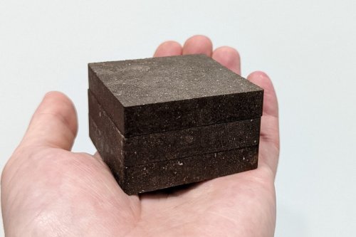 Meet the new space brick, now with added potato and a pinch of salt