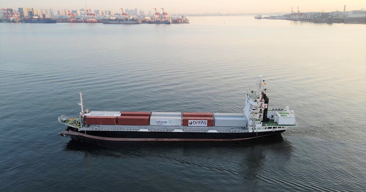 Autonomous container ship completes 790-km trip from crowded Tokyo Bay