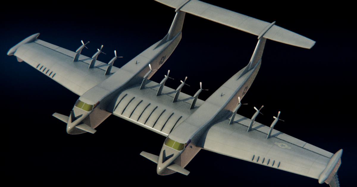 DARPA Liberty Lifter aims to bring back heavy-lift ground effect seaplanes