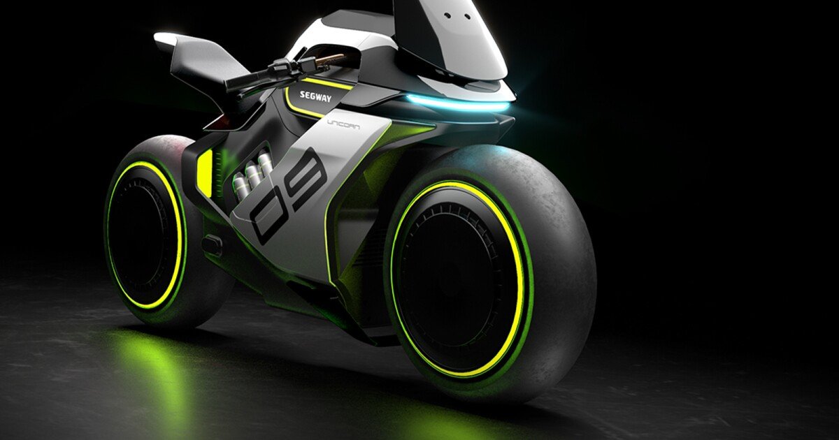 Segway announces ultra-futuristic Apex H2 hydrogen-powered motorcycle