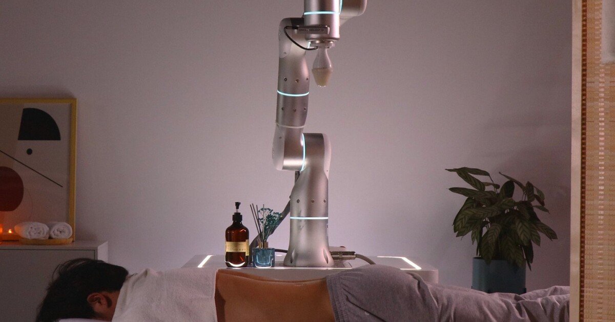 Rizon 4 robot could reduce the cost of back massages