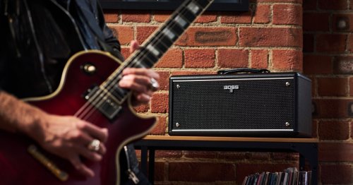 Boss invites guitar players to jam wirelessly with the Katana Air EX