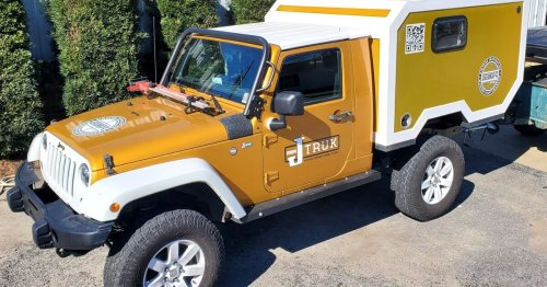 Jeep Wrangler pod camper stakes spot among world's coolest micro-RVs