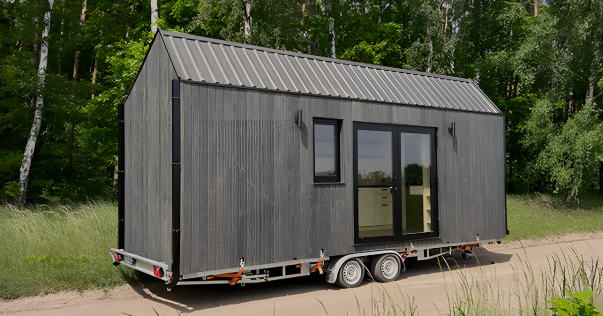 Off-grid-capable tiny house fits two, plus guests, into just 21 ft