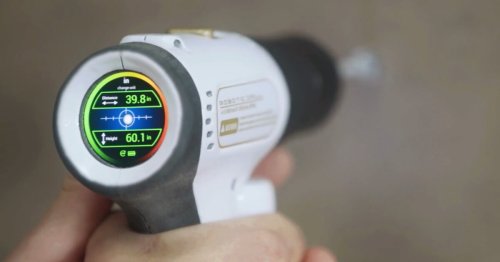 High-tech xDrill features a touchscreen, lasers and more