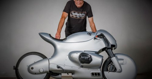 Aluminum-bodied FMC Storm brings jet-like aeros to the motorcycle world