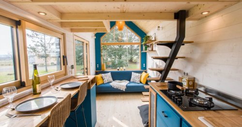 20-ft-long Chicorée tiny house packs in plenty of flexibility
