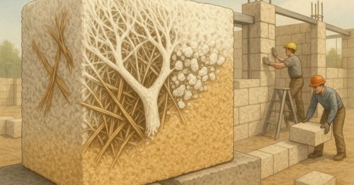 Fungus-based material could offer a sustainable concrete alternative