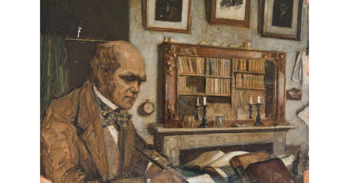 You can now view Charles Darwin's entire personal library collection