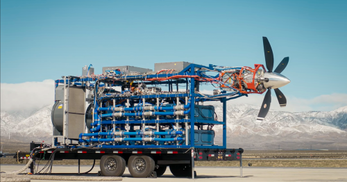 World's largest liquid-hydrogen aircraft powertrain comes to life
