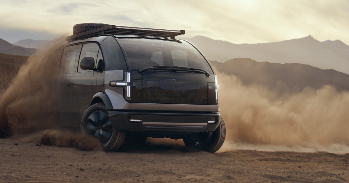Canoo's "Lifestyle Vehicle" electric van to start at $35,000