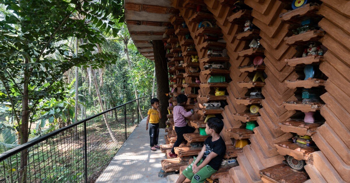 Plastic fantastic: Indian home integrates over 6,000 discarded toys
