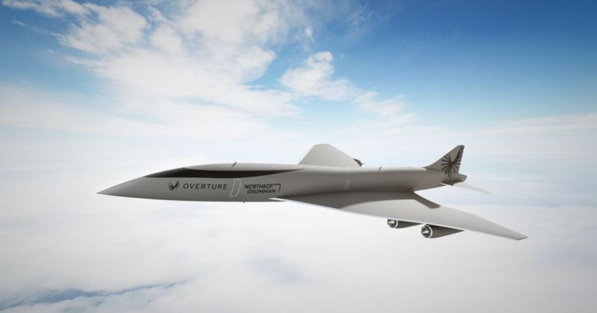 Military variants of a civilian supersonic airliner already on the cards