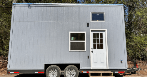 Video: No-frills tiny house comes in larger size, still costs under $30k