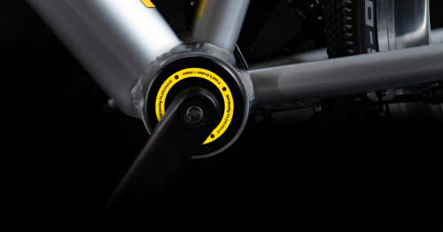 Electronically lockable bottom bracket renders bikes unrideable