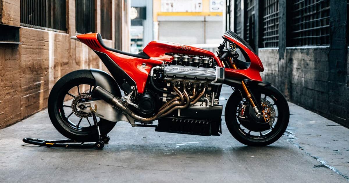 One-off Ferrari 3.5-liter V8-powered superbike sold for more than $500,000