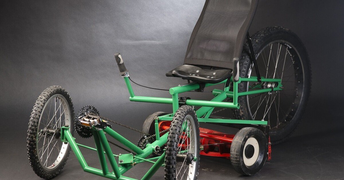 Going green on the greens - the Mow Cycle pedal-powered riding mower