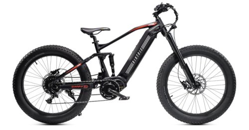 Crazy dual-drivetrain fatbike gains rear air spring for smoother riding