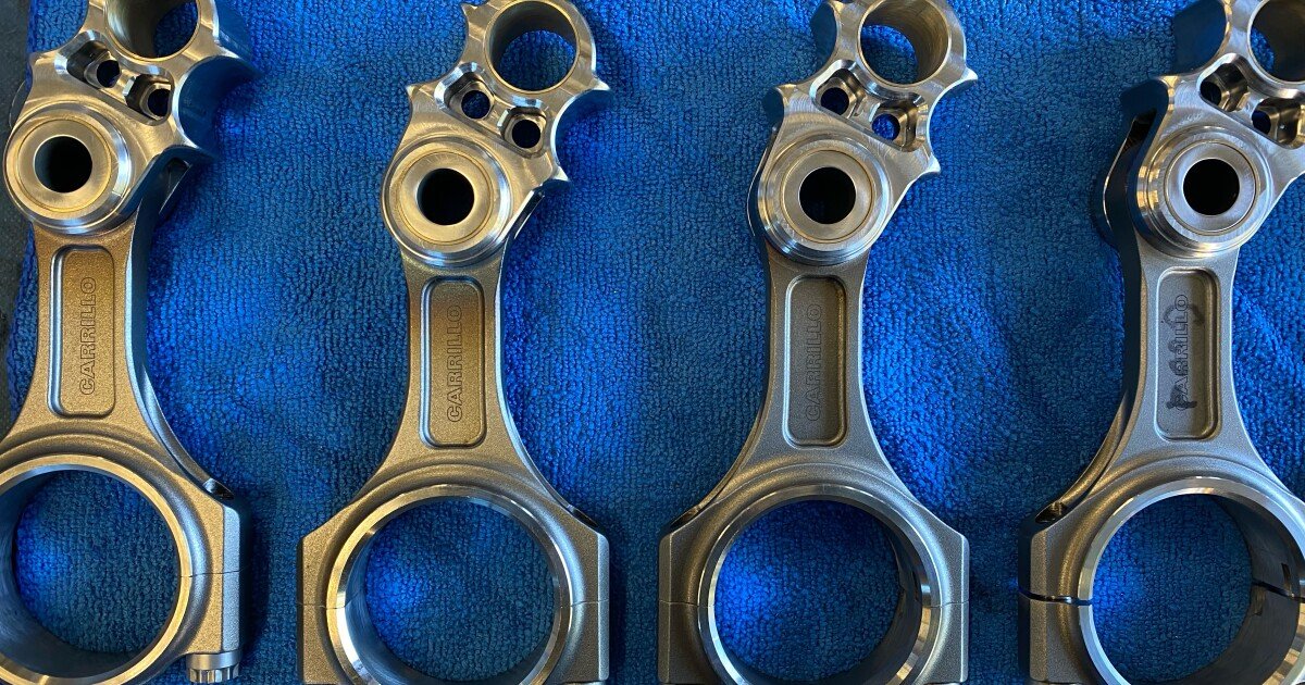 Twopiece connecting rods are said to increase engine torque by 30 in