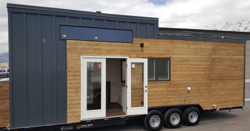 Tiny house crammed with custom storage for life's essentials