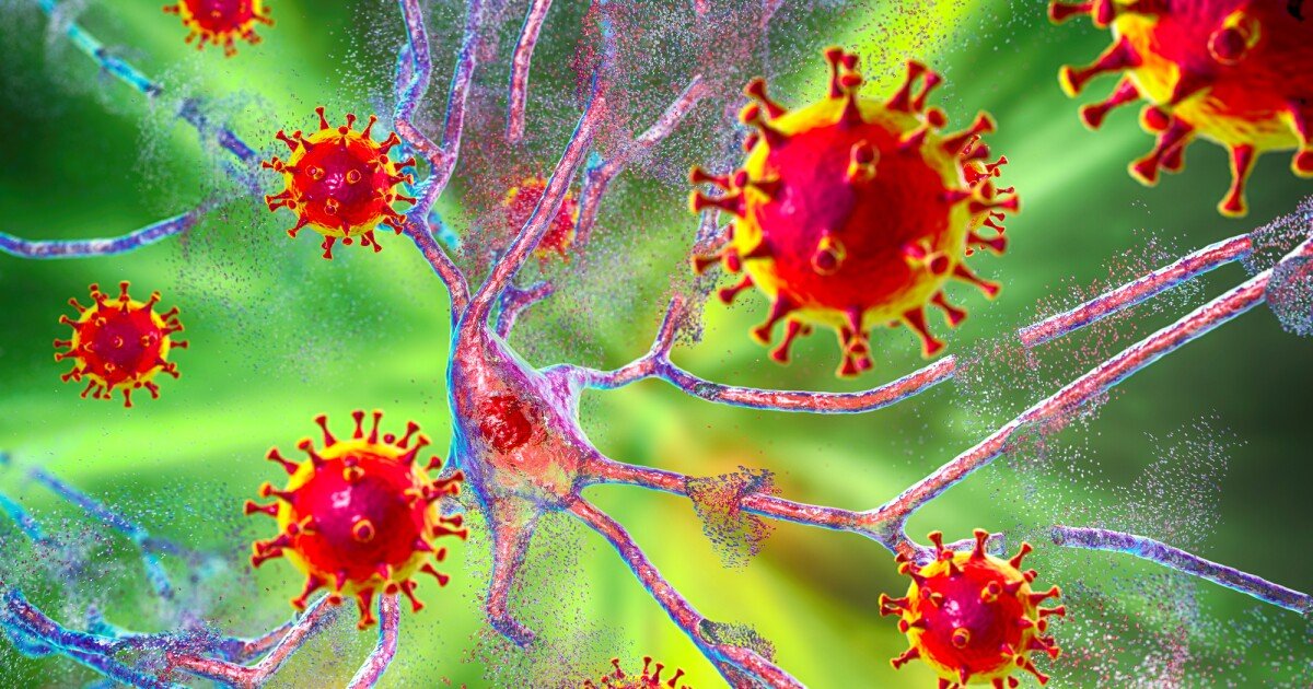 One-two punch from pair of common viruses may trigger Alzheimer’s disease - cover