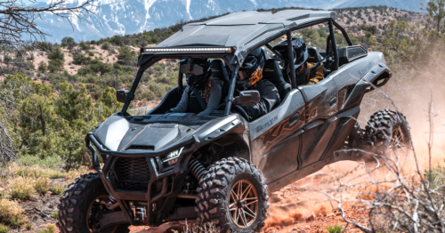 Kawasaki's violently powerful H2 side-x-side terrorizes the hierarchy
