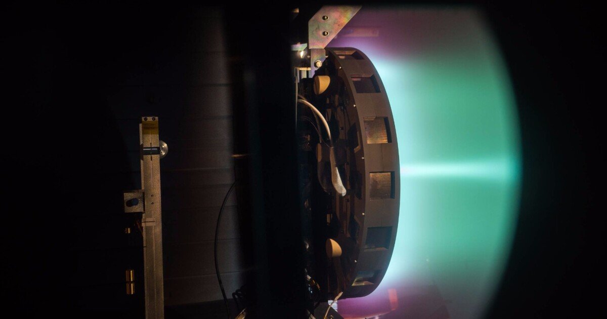 NASA's X3 ion thruster smashes records in test firings