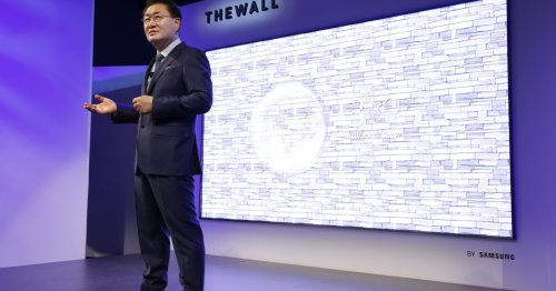 Samsung scales The Wall with massive, modular, MicroLED TV