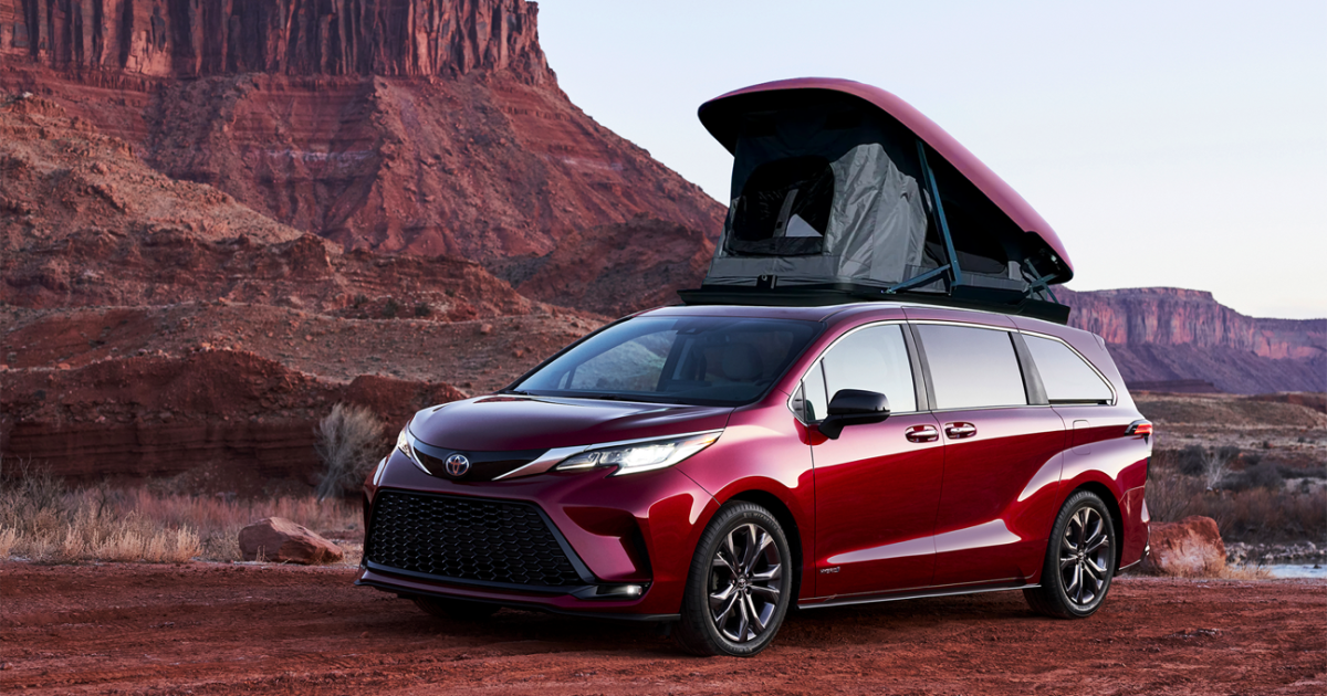 Micro-RV builder launches economical Toyota Sienna pop-up camper in US