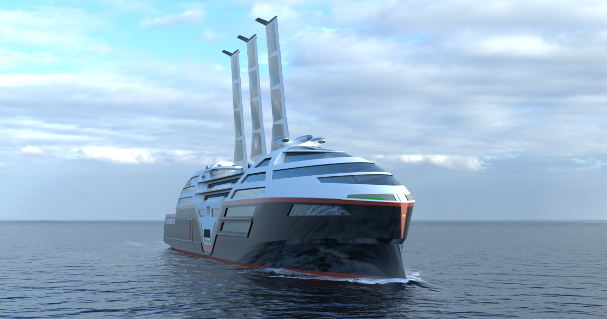 All-electric Sea Zero concept ship promises zero-carbon cruising