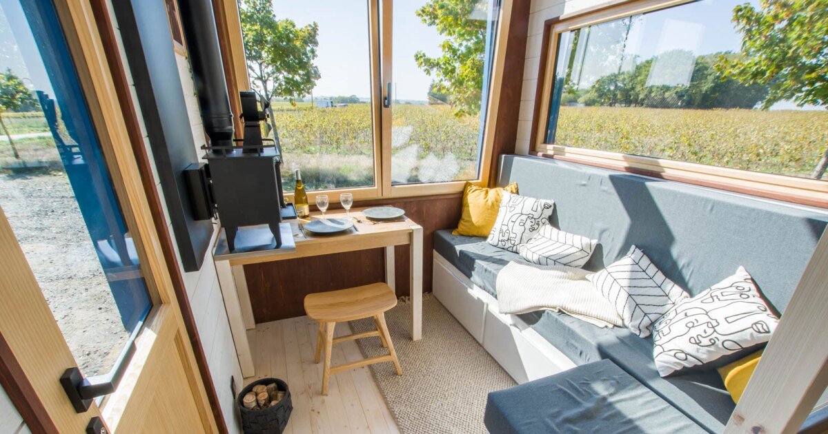 Light-filled Yggdrasil tiny house is compact but not cramped