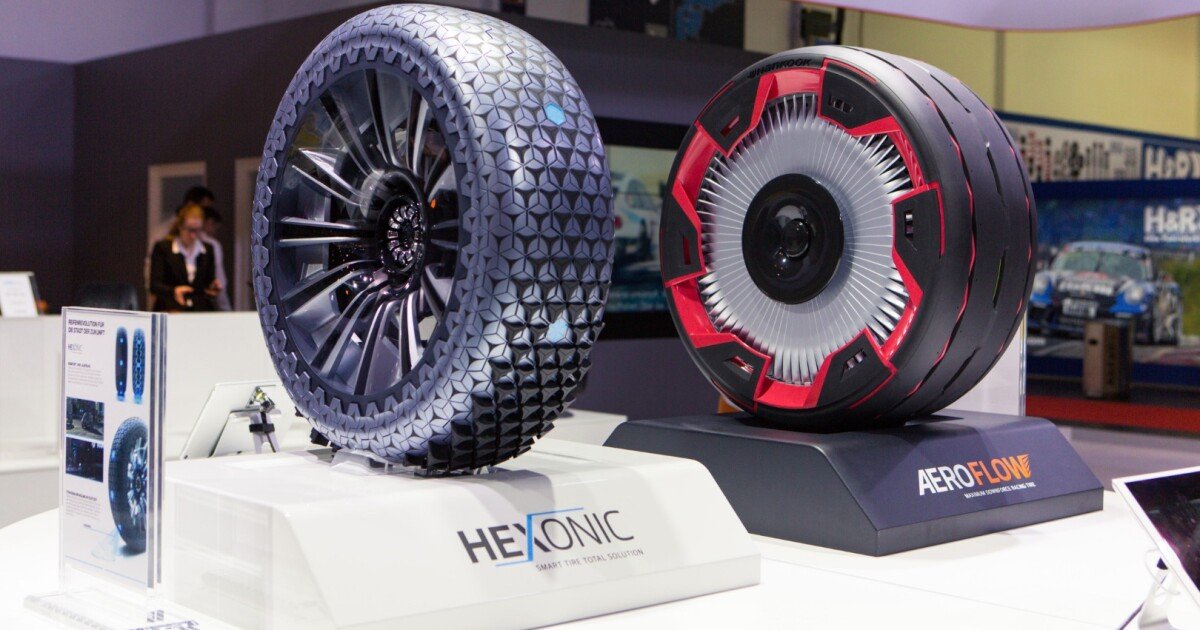 Hankook rolls out Hexonic and Aeroflex concept tires at Essen