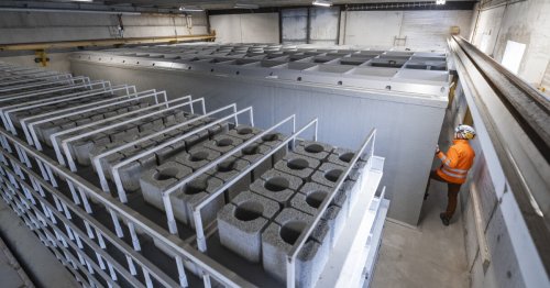 Factory-sized facility being built to produce carbon-negative concrete