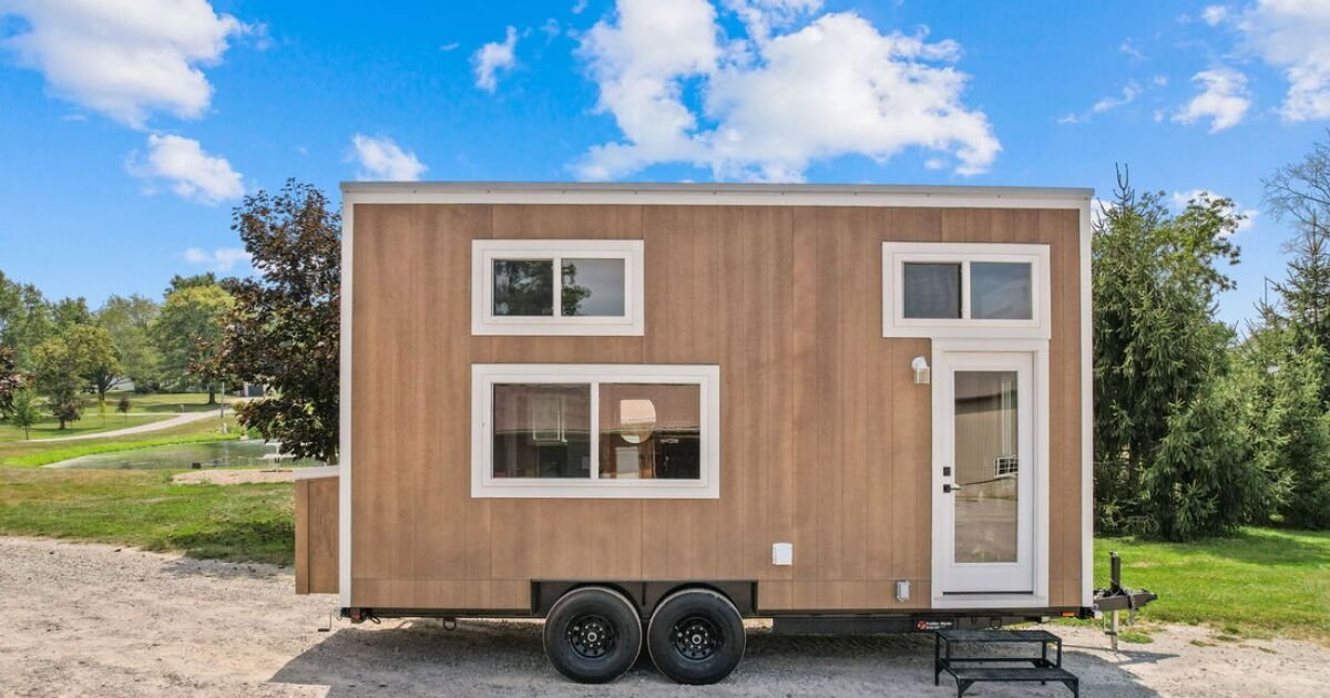 Mocha tiny house cuts down on size and cost, but not comfort
