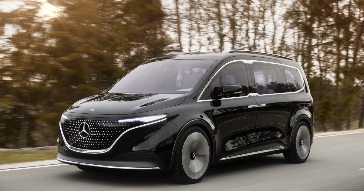 Mercedes Concept EQT minivan launches all-electric micro-adventures