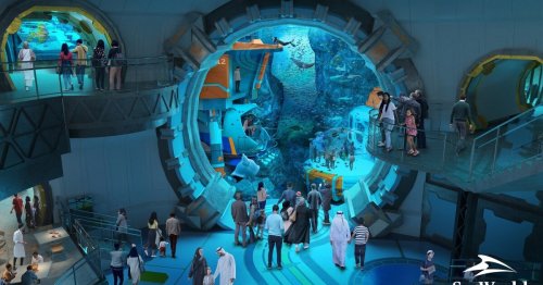World's largest aquarium nears completion in Abu Dhabi