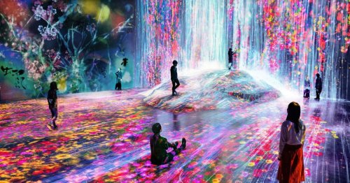 Tokyo's spectacular digital art museum makes visitors part of the art