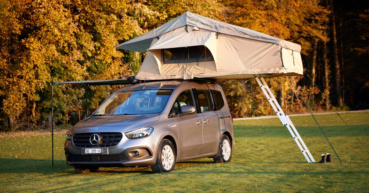 New Mercedes Citan van suits up as impressive micro-camper