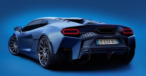 Lamborghini's street-legal Batmobile in the form of the Temerario