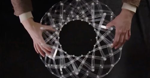 Beyond origami: New algorithm designs expandable 3D lattices
