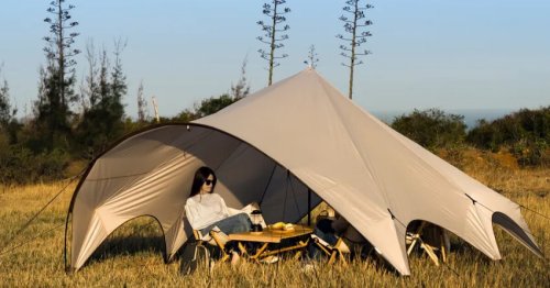 Shelter by Cinch takes the humble camping tarp out of the trees