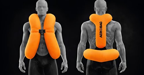 Aerobag puts an airbag system in pro cyclists' shorts