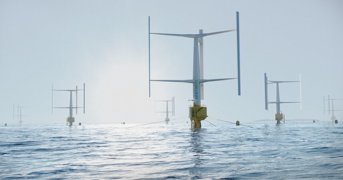 1-MW floating vertical axis wind turbine to be deployed off Norway