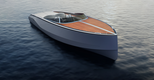 Jet-pod-powered Zagato electric boat flaunts all-Italian style
