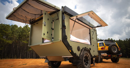 Towable bunker is how Aussies do a "basic" adventure camper trailer