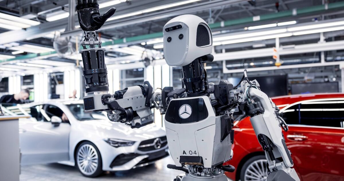 Mercedes puts Apollo humanoid to work on the production line - cover