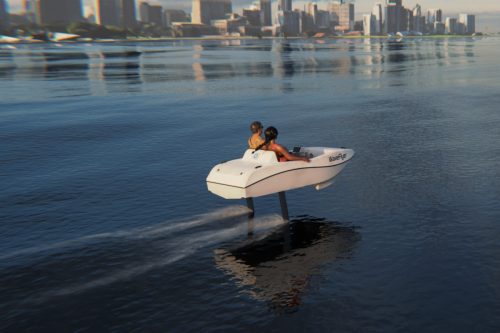Electro Nautic opens pre-orders on a wave-skimming hydrofoil for two